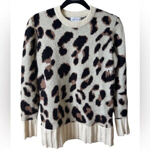 Pre-Loved Lovers + Friends Leopard Print Sweater